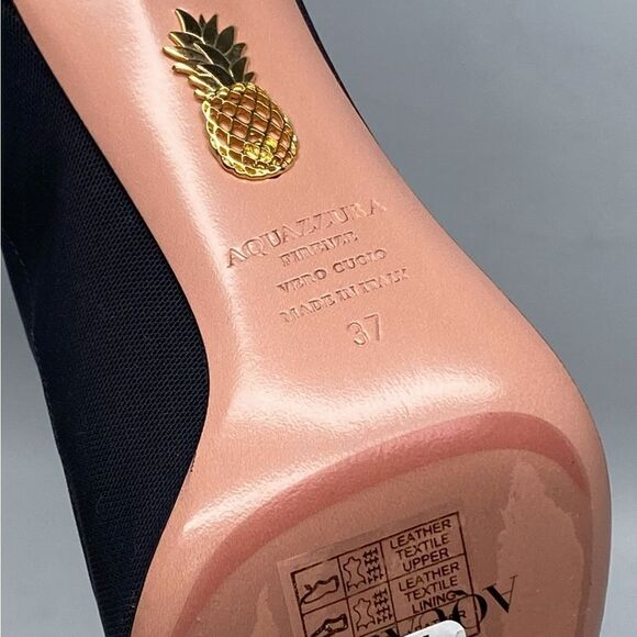 Aquazzura Thunder 105MM Mesh Booties size 37 - Picture 12 of 12